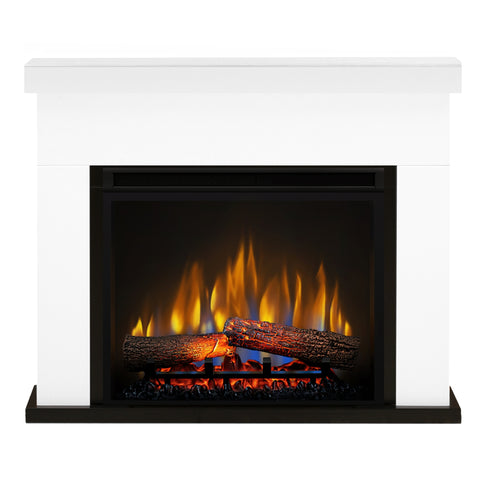 Semineu electric Dublin Alb  cu focar electric 3D Dimplex Optiflame XHD23 si sunet 