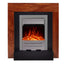 Semineu electric AFLAMO Simple Nuc cu focar Dexter Silver si sunet