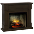 Semineu electric Essex wenge cu focar electric 3D Dimplex Revillusion Concrete 30" cu sunet 