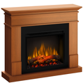 Semineu electric Lisabona Premium Cires cu focar electric 3D Dimplex Optiflame XHD28 si sunet