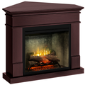 Semineu electric Lisabona Premium Mahon Colt- cu focar electric 3D Dimplex Revillusion Concrete 30" cu sunet