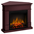 Semineu electric Lisabona Drept/Colt Mahon cu focar electric 3D Dimplex Optiflame XHD28 si sunet