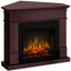 Semineu electric DIMPLEX Lisabona Premium Drept/Colt Mahon cu focar electric 3D Optiflame XHD28 si sunet