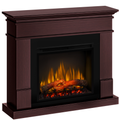 Semineu electric Lisabona Premium Mahon cu focar electric 3D Dimplex Optiflame XHD28 si sunet