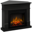 Semineu electric DIMPLEX Lisabona Premium Drept/Colt Negru cu focar electric 3D Optiflame XHD28 si sunet