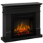 Semineu electric DIMPLEX Lisabona Premium Negru cu focar electric 3D Optiflame XHD28 si sunet