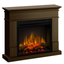 Semineu electric DIMPLEX Lisabona Nuc Drept cu focar electric 3D Optiflame XHD28 si sunet
