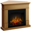 Semineu electric DIMPLEX Lisabona Premium Drept/Colt Stejar cu focar electric 3D Optiflame XHD28 si sunet