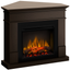 Semineu electric DIMPLEX Lisabona Premium Drept/Colt Wenge cu focar electric 3D Optiflame XHD28 si sunet