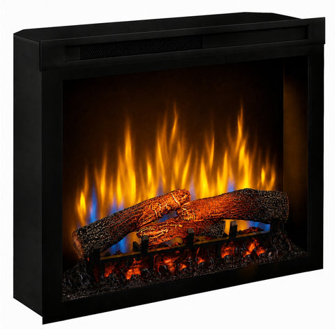 Semineu electric DIMPLEX Lisabona Flower Stejar cu focar electric 3D Optiflame XHD28 si sunet