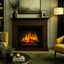 Semineu electric DIMPLEX Lisabona Mahon cu focar electric 3D Optiflame XHD23 si sunet