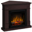 Semineu electric DIMPLEX Lisabona Flower Drept/Colt Mahon cu focar electric 3D Optiflame XHD23 si sunet