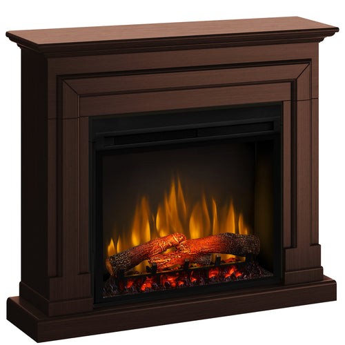 Semineu electric DIMPLEX Barcelona Mahon cu focar electric 3D Optiflame XHD28 si sunet