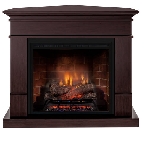 Semineu electric DIMPLEX Lisabona Premium Mahon Colt- cu focar electric 3D Revillusion 30" cu sunet