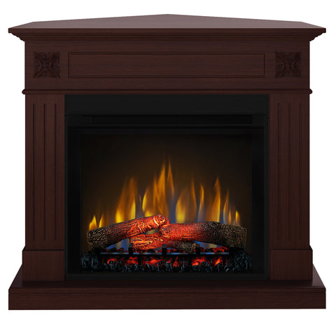 Semineu electric DIMPLEX London Drept/Colt Mahon cu focar electric 3D Optiflame XHD28 si sunet