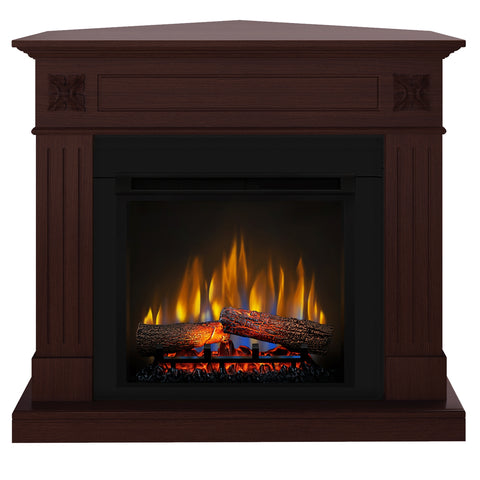 Semineu electric DIMPLEX London Drept/Colt Mahon cu focar electric 3D Optiflame XHD23 si sunet