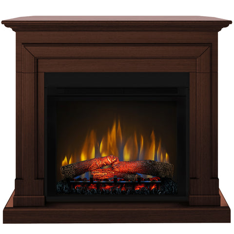 Semineu electric DIMPLEX Barcelona Mahon cu focar electric 3D Optiflame XHD28 si sunet