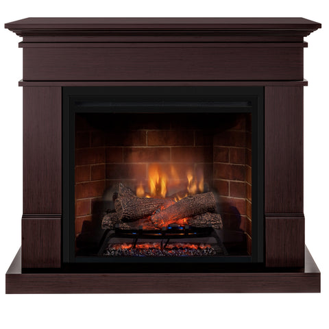 Semineu electric DIMPLEX Lisabona Premium Mahon - cu focar electric 3D Revillusion 30" cu sunet