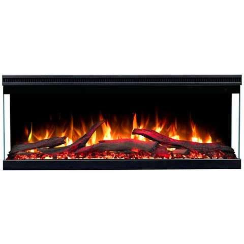 Semineu electric 3D Aflamo Unique PRO 100, Multicolor, sunet incorporat, Smart APP + telecomanda