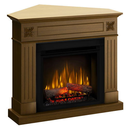 Semineu electric DIMPLEX London Drept/Colt Nuc cu focar electric 3D Optiflame XHD23 si sunet