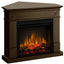 Semineu electric DIMPLEX Lisabona Flower Drept/Colt Nuc cu focar electric 3D Optiflame XHD28 si sunet