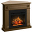 Semineu electric ECOFLAME PRO London colt 110.85.95 nuc , incalzire infrared, teme de culoare, flacara 3D si sunet