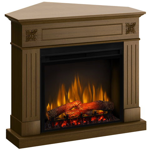 Semineu electric London Drept/Colt Nuc cu focar electric 3D Dimplex Optiflame XHD28 si sunet