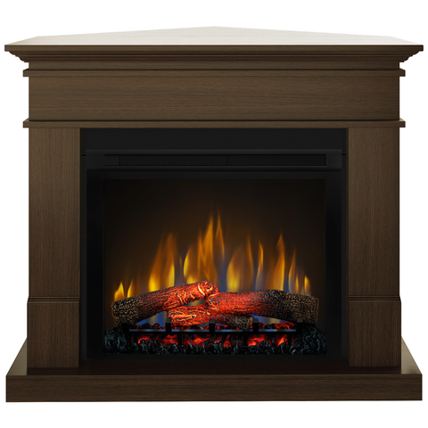 Semineu electric DIMPLEX Lisabona Drept/Colt Nuc cu focar electric 3D Optiflame XHD28 si sunet