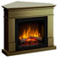 Semineu electric DIMPLEX Lisabona Drept/Colt Stejar cu focar electric 3D Optiflame XHD23 si sunet