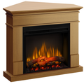 Semineu electric Lisabona Drept/Colt Stejar cu focar electric 3D Dimplex Optiflame XHD28 si sunet