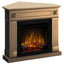 Semineu electric DIMPLEX London Drept/Colt Stejar cu focar electric 3D Optiflame XHD23 si sunet
