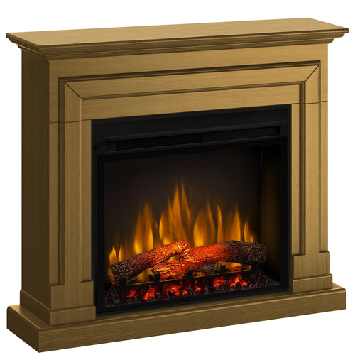 Semineu electric DIMPLEX Barcelona Stejar cu focar electric 3D Optiflame XHD28 si sunet