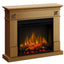 Semineu electric DIMPLEX Lisabona Flower Stejar cu focar electric 3D Optiflame XHD28 si sunet