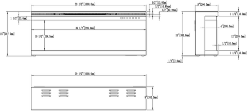 Semineu electric 3D Aflamo Unique PRO 100, Multicolor, sunet incorporat, Smart APP + telecomanda