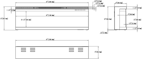 Semineu electric 3D Aflamo Unique PRO 120, Multicolor, sunet incorporat, Smart APP + telecomanda