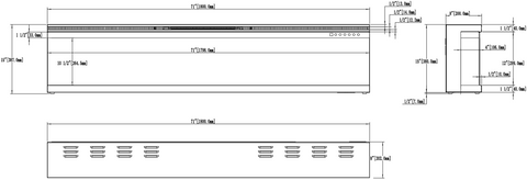 Semineu electric 3D Aflamo Unique PRO 180, Multicolor, sunet incorporat, Smart APP + telecomanda