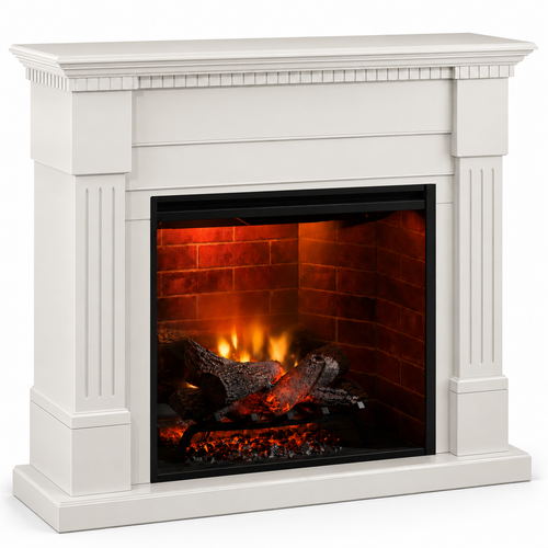 Semineu electric DIMPLEX Essex Vanilie cu focar electric 3D Revillusion FDX-REV30 si sunet