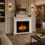 Semineu electric DIMPLEX Lisabona Vanilie cu focar electric 3D Optiflame XHD23 si sunet