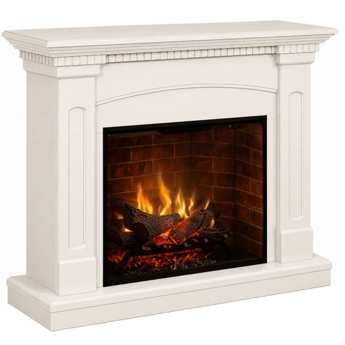 Semineu electric DIMPLEX Alabaster Vanilie cu focar electric 3D Revillusion 30 si sunet
