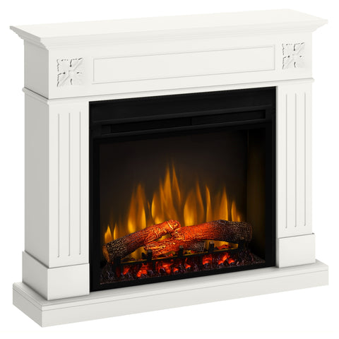 Semineu electric London Vanilie cu focar electric 3D Dimplex Optiflame XHD28 si sunet