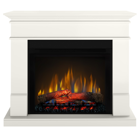 Semineu electric DIMPLEX Lisabona Vanilie cu focar electric 3D Optiflame XHD28 si sunet