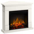 Semineu electric Lisabona Drept/Colt Vanilie cu focar electric 3D Dimplex Optiflame XHD28 si sunet