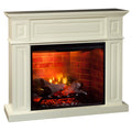 Semineu electric Torino Premium Vanilie cu focar electric 3D Dimplex Revillusion 30" si sunet