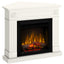 Semineu electric DIMPLEX London Drept/Colt Vanilie cu focar electric 3D Optiflame XHD23 si sunet