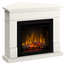 Semineu electric DIMPLEX Lisabona vanilie colt SLIM LINE cu focar electric 3D Optiflame XHD23 si sunet