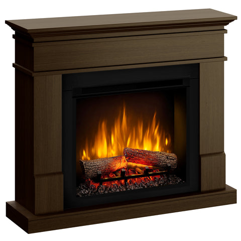 Semineu electric DIMPLEX Lisabona Nuc cu focar electric 3D Optiflame XHD23 si sunet