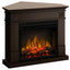 Semineu electric DIMPLEX Lisabona Flower Drept/Colt Wenge cu focar electric 3D Optiflame XHD28 si sunet