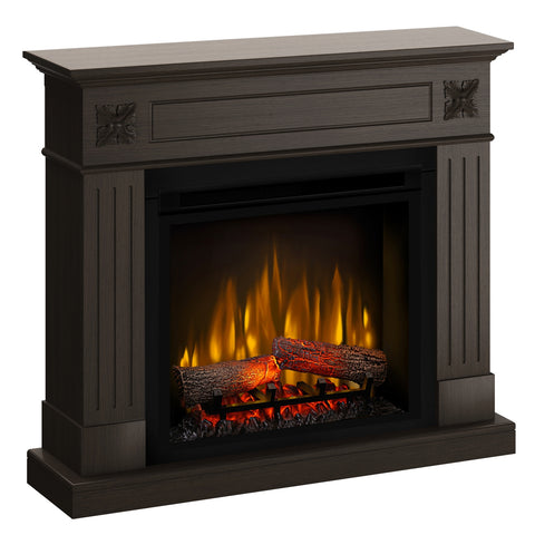 Semineu electric London Wenge cu focar electric 3D Dimplex Optiflame XHD23 si sunet