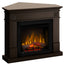 Semineu electric DIMPLEX Lisabona Flower Drept/Colt Wenge cu focar electric 3D Optiflame XHD23 si sunet
