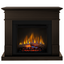 Semineu electric DIMPLEX Lisabona wenge SLIM LINE cu focar electric 3D Optiflame XHD23 si sunet